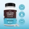 715nGNMq3YL._AC_SL1500_.jpg Hydrolyzed Collagen Peptide Capsules for Women - Multi Collagen Supplement Types I, II, III, V, X with Vitamin C, Biotin, Keratin - Skin, Hair & Nails Support - 135 Capsules