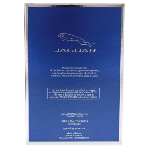 Jaguar Classic Blue by Jaguar for men Eau De Toilette Spray,3.4 Ounce
