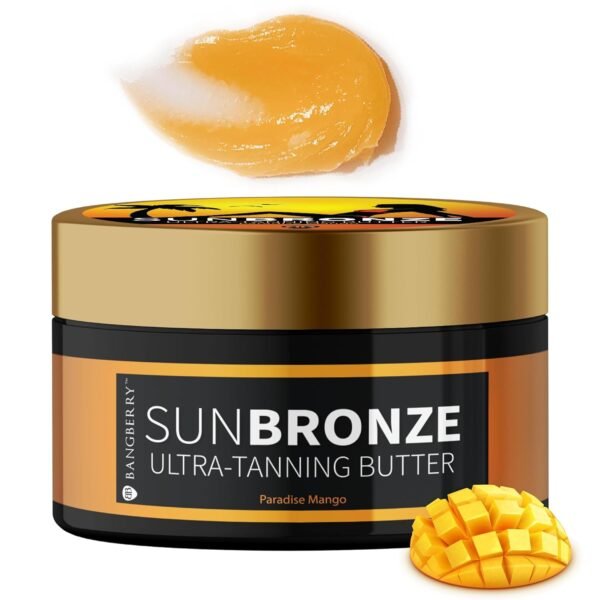 Original Sun Bronze Ultra Tanning Butter - Paradise Mango, Use in the sun outdoor or tanning bed Better than tanning oil Tan faster with premium natural ingredients Safe for Sensitive Skin
