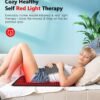 Red Light Therapy Pad for Body, 180W LED Red & Infrared Light Device Mat with 660nm & 850nm Wavelengths for Waist Back Shoulder Muscle Pain Relief FSA HSA Eligible