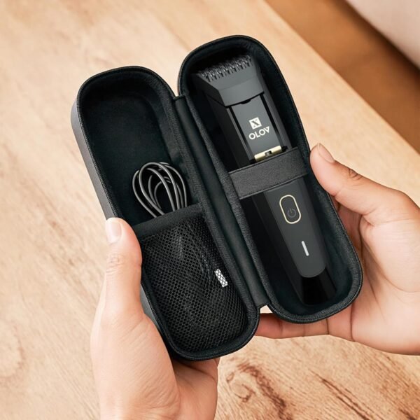 Men's Beard Trimmer - All-in-One Trimmer with Precision Dial - Premium Facial Hair Groomer - Adjustable 20 Length Setting, USB Recharge Dock, Cordless Waterproof Wet/Dry Clipper