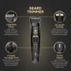 Men's Beard Trimmer - All-in-One Trimmer with Precision Dial - Premium Facial Hair Groomer - Adjustable 20 Length Setting, USB Recharge Dock, Cordless Waterproof Wet/Dry Clipper