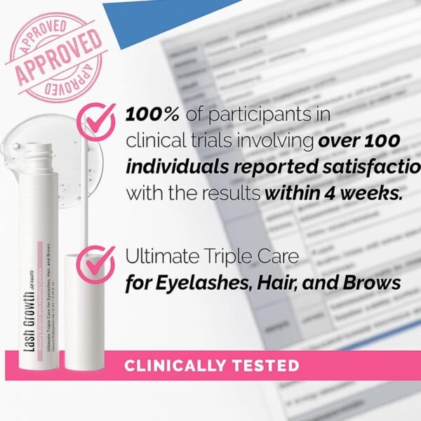 Korean Lash Serum - Sérum Para Pestañas Eyelash to Grow Lashes Eyebrow Eyelash Growth Suero Para Crecimiento Suero