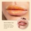 Turmeric Lemon Lip Scrub for Dark Lips, Exfoliating Lip Scrub with Aloe Vera, Scrub & Nourish Sugar Lip Scrub, Natural Scrub & Turmeric Lip Scrub and Balm for Dry, Chapped, Reduce Fine Lines Lip