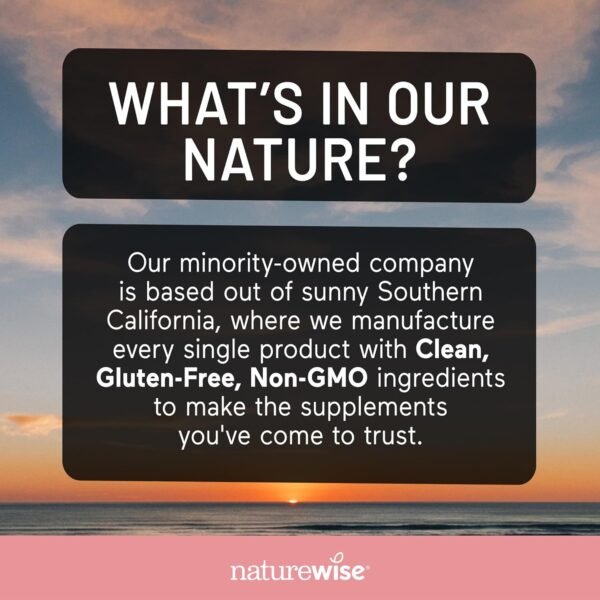 NatureWise Collagen Gummies - Hydrolyzed Collagen Gummies - Type 1 & 3 Peptides for Women + Biotin, Vitamin C, E, & Zinc for Hair Skin and Nails Support - 60 Count[1-Month Supply]