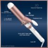 717hkUn14S._AC_SL1500_.jpg Conair Double Ceramic 1 1/2-Inch Curling Iron, 1 ½ inch barrel produces soft waves – for use on medium and long hair