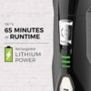 Remington All-in-One Grooming Kit, Lithium Powered, 8 Piece Set with Trimmer, Men's Shaver, Clippers, Beard and Stubble Combs, Black