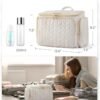 718uGKMiIHL._AC_SL1500_.jpg BAGSMART Travel Toiletry Bag, Large Wide-open Travel Bag for Toiletries, Makeup Cosmetic Travel Bag with Handle-Black