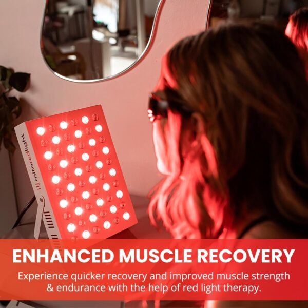 Mito Red Light - MitoMIN 2.0 Red Light Panel - Red Light Therapy for Face and Neck – FSA HSA Red Light Therapy Panel - Red Light & Near Infrared Red Light Therapy - at-Home Red Light Therapy for Body
