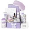 Lavender Spa Gifts Set, 11 Pcs Bath Gift Set for Women, Relaxing Spa Gifts, Bath Spa Gift Basket for Women, Self Care Gifts, Care Package, Home Spa Products, Birthday Gifts for Women, Lavender Gifts