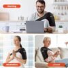 Red Light Therapy for Shoulder Pain Relife，Shoulder Heating Pad,Infrared Light Therapy for Body,Improve Joint Muscle，660nm&850nm Red Light Heated Shoulder Wrap