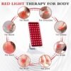 Red Light Therapy, Handheld Red Light Therapy for Face with Adjustable Stand, 660nm & 850nm Infrared Red Light Therapy Device at Home and Office Use