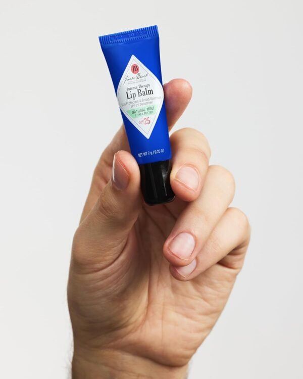 71AcXfg9GJL._SL1500_.jpg Jack Black Intense Therapy Lip Balm - Jack Black Lip Balm SPF 25 Sunscreen, SPF Lip Balm for Chapped Lips, Lip Sunscreen, Lip SPF, Lip Moisturizer for Dry Lips, Lip Balm with SPF, Lip Protection