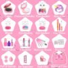 Heaning Kids Washable Makeup Girls Toys - Real Makeup Kit Kid Make up Set for Toddlers Children Princess Dress Up Christmas Birthday Gifts Toys for 3 4 5 6 7 8 9 10 11 12 Year Old Girls