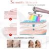 Red-Light-Therapy-for-Face, 7 in 1 LED Light Therapy Eye Equipment for Skin Care at Home Red Light Therapy Face Massager Skin Rejuvenation Light