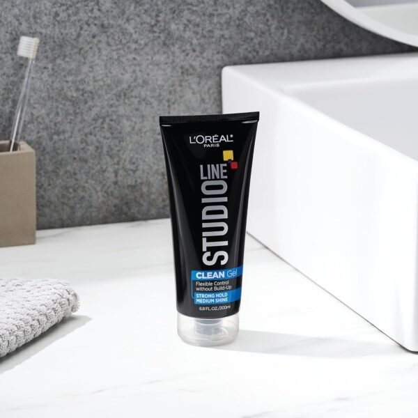 71BNfIiGqAL._SL1500_.jpg L'Oreal Paris Studio Line Clear Minded Clean Gel - Strong Hold 6.8 fl; oz.