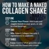 71BPcUIof8L._AC_SL1500_.jpg NAKED Collagen Peptides Protein Powder, 60 Servings, Pasture-Raised, Unflavored Grass-Fed Hydrolyzed Collagen Supplement, Paleo Friendly, Non-GMO, Keto, Gluten Free, 20oz