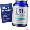 TRU NIAGEN PRO NAD+ Supplement for Anti Aging and Cell Regeneration, 2 x 500mg Patented Niagen, 30 Servings | Supports Cellular Energy | Nicotinamide Riboside (NR) Daily Supplements for Men and Women