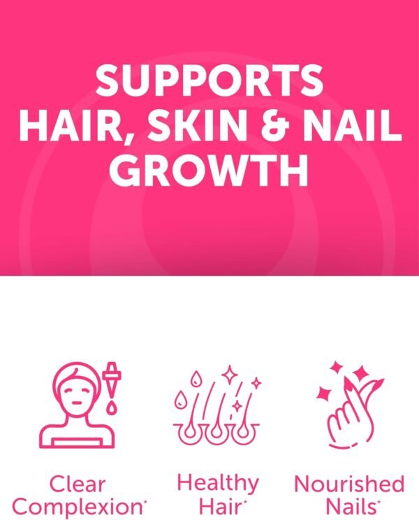 Lunakai USA Made Collagen Peptides Gummies - 200mg Non-GMO Anti-Aging Formula with Biotin, Zinc, Vitamins C & E for Hair, Skin and Nails, 60ct