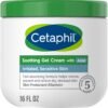 71BeAn-UJ3L._SL1500_.jpg Cetaphil Soothing Gel-Cream with Aloe Instantly Soothes and Hydrates Sensitive Skin, Fragrance and Paraben Free, 16 oz