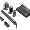 GLAMUP® FusionPro 6 in 1 Thermal & Hot Air Styler –Auto Curler, Thermal Straightening Brush, Powerful Hair Dryer, Volumizer, Hair Styling Gift Set with Travel Bag