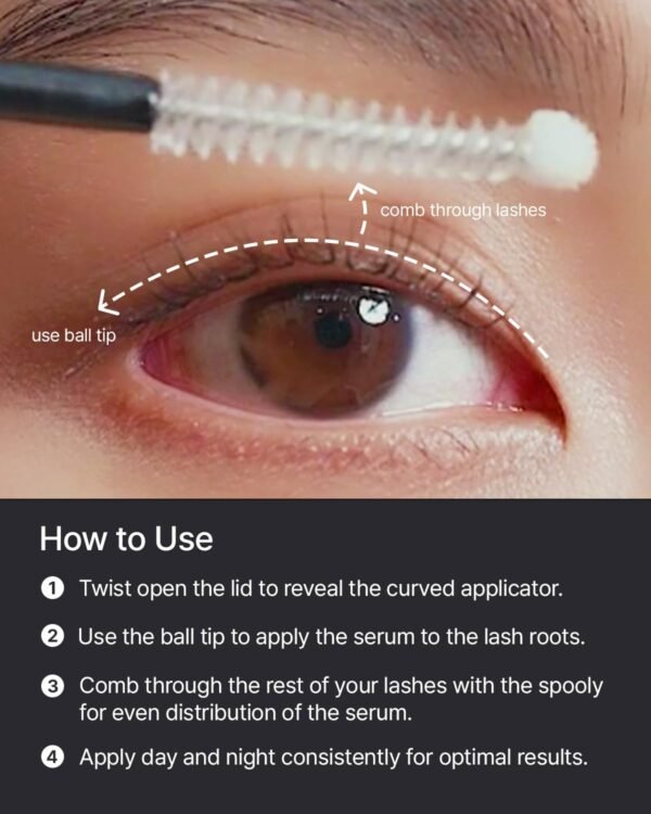 EPAIS Essential Eyelash Growth Serum, Jumbo Size 15ml/0.5fl.oz - Safe & Gentle Lashes Care, Nutrient Formula for Longer, Fuller, Thicker in 2 Weeks, To Grow Lashes Natural Longer, Non-Prostaglandin