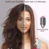 71CRB1nBreL._AC_SL1500_.jpg 5 in 1 Hair Dryer Brush WindBlow Magic Styler, 110,000 RPM High-Speed Turbo Blow Dryer Brush, Professional 500 Million Negative Ionic Hair Dryer, Fast Drying for Curling Volumizing Air Styling