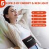Red Light Therapy Belt for Body, Infrared Light Therapy, 660nm &850nm 3-in-1 LED Bead, Pain Relief, red-Light Therapy for Dogs, Shoulder, Back, Knee.Improve Joint Inflammation,