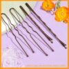 71CjAgP0jpL._SL1500_.jpg Teenitor 300pcs Bobby Pins Hair Pins Kit - 100 Brown, 100 U Shape, 100 Hair Bands - 2inch, 2.36inch, 2.75inch Pins for Women's Buns
