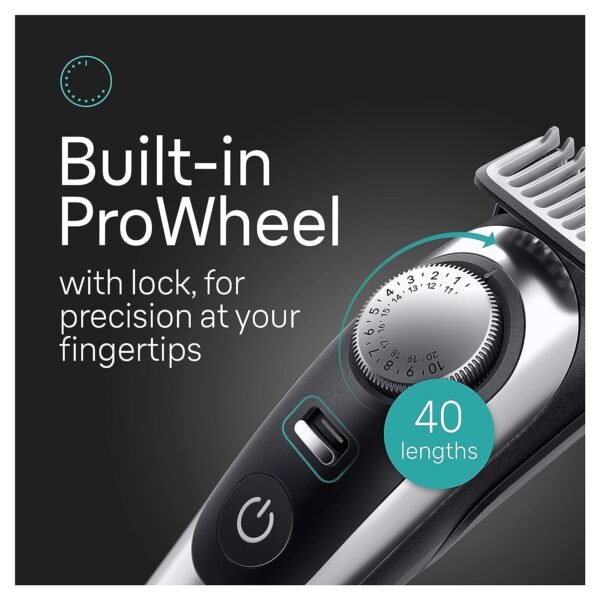 71CrhiHjDaL._SL1500_.jpg Braun All-in-One Men's Shaving Kit Series 9 9440, 13-in-1 Beard, Face, Nose, Ear Trimmer, Hair Clippers, Body Groomer and Manscaping