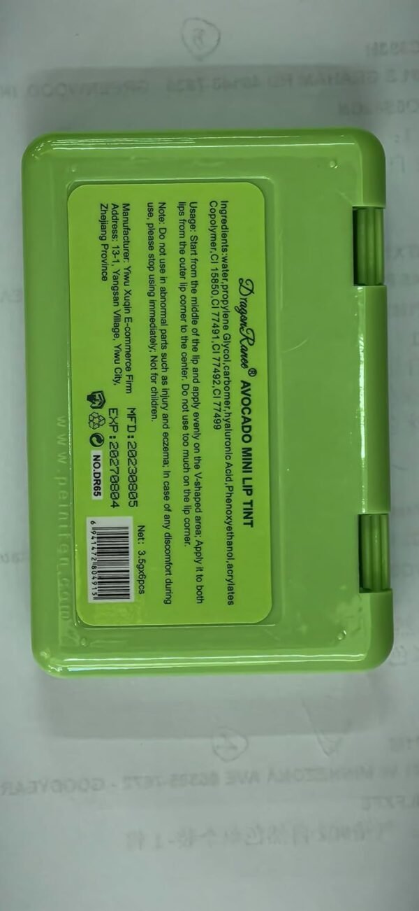 6 Colors Lip Tint Stain Set, Korean Velvet Water Lip Tint, Mini Liquid Lipstick, Moisturizing Natural Korean Lip Gloss Set, Long Lasting, Waterproof, Non-Stick Cup, High Pigment, Lip Color Makeup