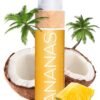 COCOSOLIS ANANAS Tanning Bed Lotion Accelerator - Organic Tanning Lotion with vitamin E & Pineapple Scent | Tanning Oil Enhancer For a Rich Chocolate Tan - Nourishing Body Lotion (3.72 fl oz)