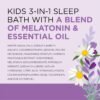 Dr Teal's Kids 3-in-1 Sleep Bath: Bubble Bath, Body Wash & Shampoo with Melatonin & Essential Oil, 20 fl oz (Pack of 3)