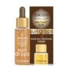 Jergens Natural Glow Instant Sun Drops, Sunless Tanning for Face and Body, Instant Sun Bronzing Drops, Oil Free, 1 Fl Oz