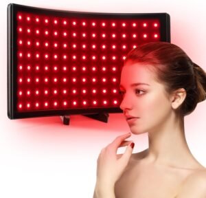 Viconor Red Light Therapy for Face,Red Light Therapy Lamp Back Relief Device,Infrared Light Therapy for Body 660nm&Near Infrared 850nm Red Light Therapy Device Skin Care at Home Muscles,Joints