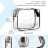 71EDeha1x1L._AC_SL1500_.jpg BAGSMART Toiletry Bag Hanging Travel Makeup Organizer with TSA Approved Transparent Cosmetic Bag Makeup Bag for Full Sized Toiletries, Large-Blck