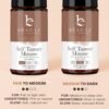 Self Tanner Mousse - USA Made with Natural & Organic Ingredients, Self Tanning Mousse for Dark Fake Tan, Sunless Tanner, Clear & Non Toxic Tanning Foam for Streak Free Finish & Natural Glow