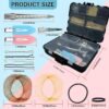 71EPBRz-iBL._SL1500_.jpg Hair Accessories Kit, 160Pcs Hair Clips for Women Girls Dance Ballet Cheerleading Travel with Storage Box