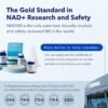 TRU NIAGEN Patented NAD+ Supplement for Anti Aging and Cell Regeneration, 300 mg Niagen, 30 Servings | Supports Cellular Energy, Brain, Muscle | Nicotinamide Riboside (NR) Take 1 Daily | 1 Bottle