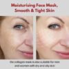 71EwwHB8DPL._SL1500_.jpg Collagen Firming Face Mask,Wash-Free Firming Anti-Ageing Moisturising Face Mask,Smooth & Tight Skin,Facial Masks For Both Men And Women Of All Skin Types