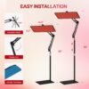 71FPoaHKzeL._AC_SL1500_.jpg Morfone Red Light Therapy for Face and Body, 660nm 850nm 940nm 3 in 1 Red Infrared Light Therapy Lamp with Stand with Large Panel, Therapy Device at Home, Gifts for Women