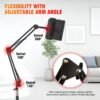 7 in 1 Portable Light Therapy for Face for Body Lamp with Stand, 920nm Red Infrared Light Therapy Device, LED Face Skin Body Skin Care at Home
