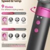 71FqvFCaxXL._AC_SL1500_.jpg 5 in 1 Hair Dryer Brush WindBlow Magic Styler, 110,000 RPM High-Speed Turbo Blow Dryer Brush, Professional 500 Million Negative Ionic Hair Dryer, Fast Drying for Curling Volumizing Air Styling