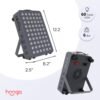 71FuLuuOPaL._AC_SL1500_.jpg Hooga Red Light Therapyfor Face & Body, 60 LEDs, 660nm Red 850nm Near Infrared with Timer for Pain Relief, Skin Health, Anti-Aging, Sleep, Energy & Recovery, Includes Hanging Kit & Handle - HG300