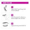 71G7kDpI8nL._SL1500_.jpg i-Envy by KISS Super Strong Hold 3D Strip Lash Glue (Clear), Waterproof Brush-On False Eyelash Adhesive, Latex-Free & Odor-Free, Long-Lasting & Easy Application, Ideal for Sensitive Eyes
