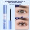 Advanced Eyelash Serum for Thicker, Longer & Longer Looking Eyelashes and Eyebrows, Vegan & Cruelty-Free - Stronger, Thicker Lash Enhancing Serum. (3mL)