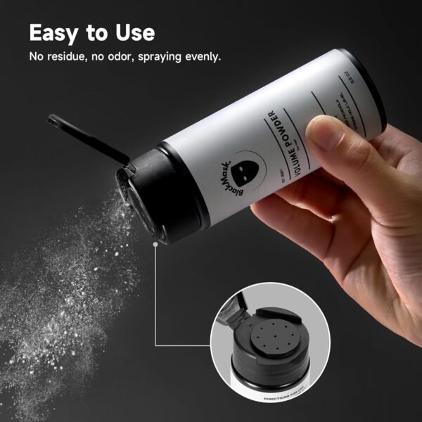 Texture Powder for Men, Easy to Apply - Instantly Adds Texture & Volume, All-Natural Ingredients, Strong Hold, Hair Powder for Men