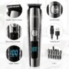 71GpJ5QLi7L._AC_SL1500_.jpg Brightup Beard Trimmer for Men - Electric Razor & Shaver, Cordless Hair Clippers Trimmers Set, IPX7 Waterproof Mens Grooming Kit for Shaving Face, Mustache, Body, Ear, Nose Hair Trimmer, Gifts for Men