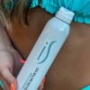 Glow on the Go | Quick drying, non-sticky Self Tanner Bronze Spray, Sunless Tanning and Antiaging Skin Care Spray for all Skin Tones | Natural Ingredients Streak Free | 3.4 fl oz