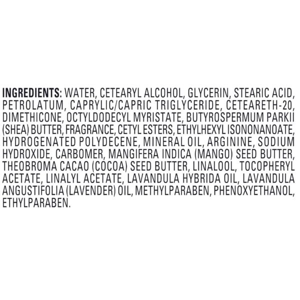 Jergens Lavender Body Butter Hand and Body Lotion, Moisturizer for Women, with Essential Oils for Indulgent Moisturization, 7 Oz